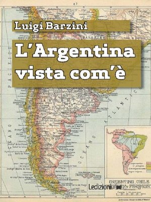 cover image of L'Argentina vista com'è